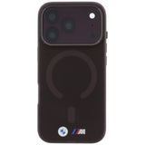 BMW iPhone 17 Pro Max/iPhone 18 Pro Max Skal M Frosted Metal Logo Burgundy