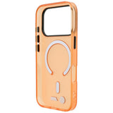 BMW iPhone 17 Pro Max/iPhone 18 Pro Max Skal M Frosted Metal Logo Orange
