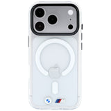 BMW iPhone 17 Pro/iPhone 18 Pro Skal M Glossy Metal Logo Transparent