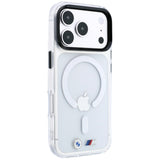 BMW iPhone 17 Pro/iPhone 18 Pro Skal M Glossy Metal Logo Transparent