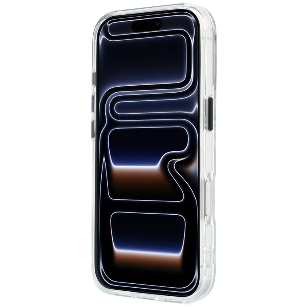 BMW iPhone 17 Pro/iPhone 18 Pro Skal M Glossy Metal Logo Transparent