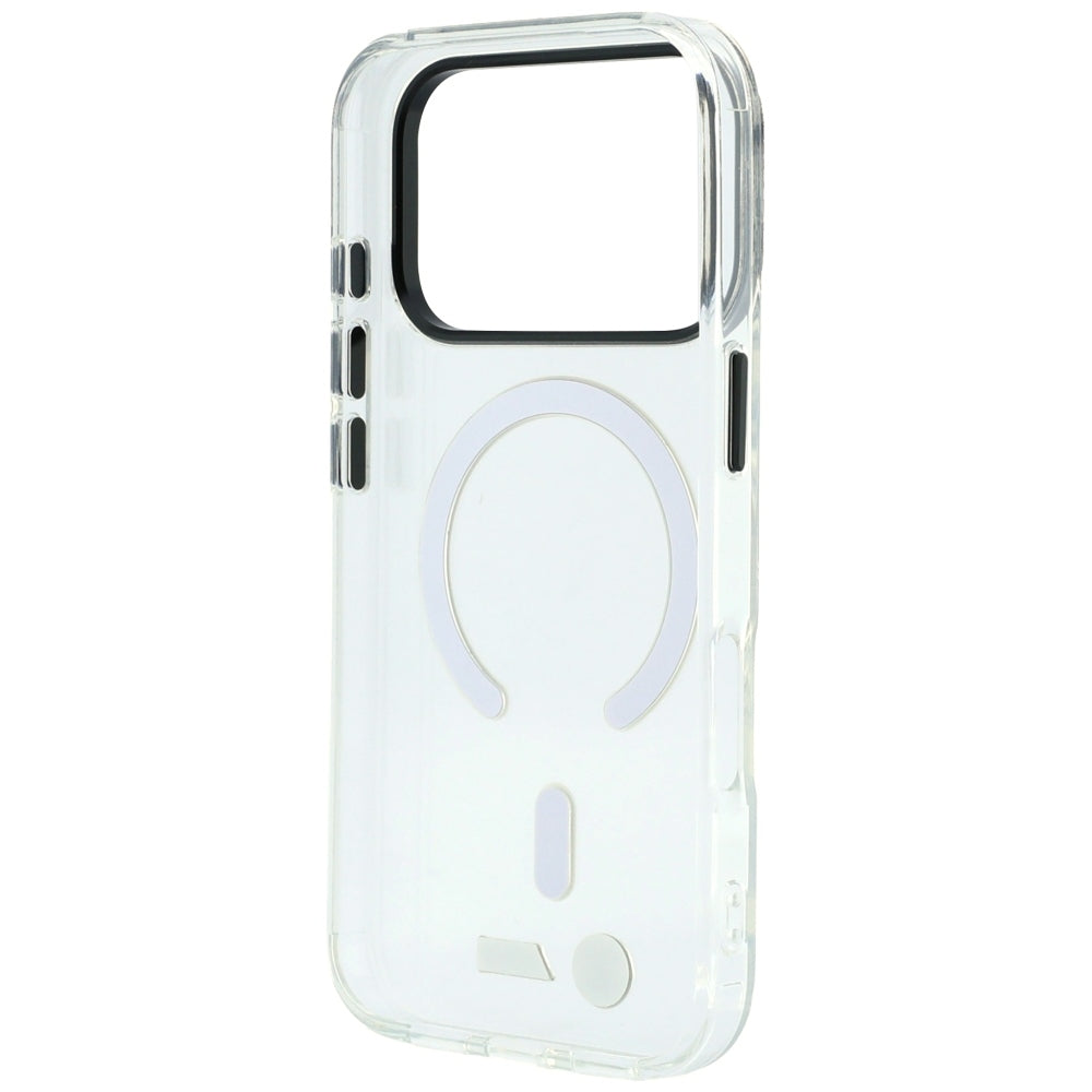 BMW iPhone 17 Pro/iPhone 18 Pro Skal M Glossy Metal Logo Transparent