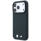 BMW iPhone 17 Pro/iPhone 18 Pro Skal M Quadrille Kevlar Metal Logo Navy