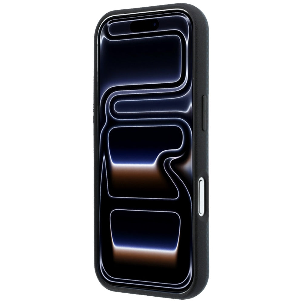 BMW iPhone 17 Pro/iPhone 18 Pro Skal M Quadrille Kevlar Metal Logo Navy