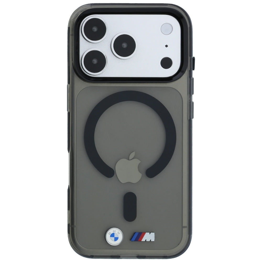 BMW iPhone 17 Pro/iPhone 18 Pro Skal M Glossy Metal Logo Svart
