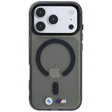 BMW iPhone 17 Pro/iPhone 18 Pro Skal M Glossy Metal Logo Svart