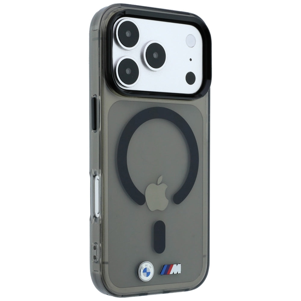 BMW iPhone 17 Pro/iPhone 18 Pro Skal M Glossy Metal Logo Svart