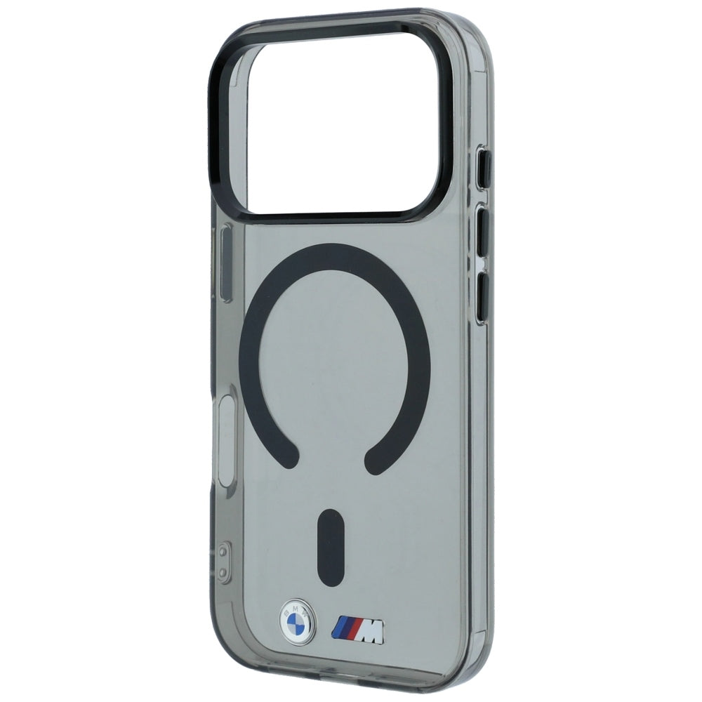 BMW iPhone 17 Pro/iPhone 18 Pro Skal M Glossy Metal Logo Svart
