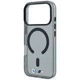 BMW iPhone 17 Pro/iPhone 18 Pro Skal M Glossy Metal Logo Svart