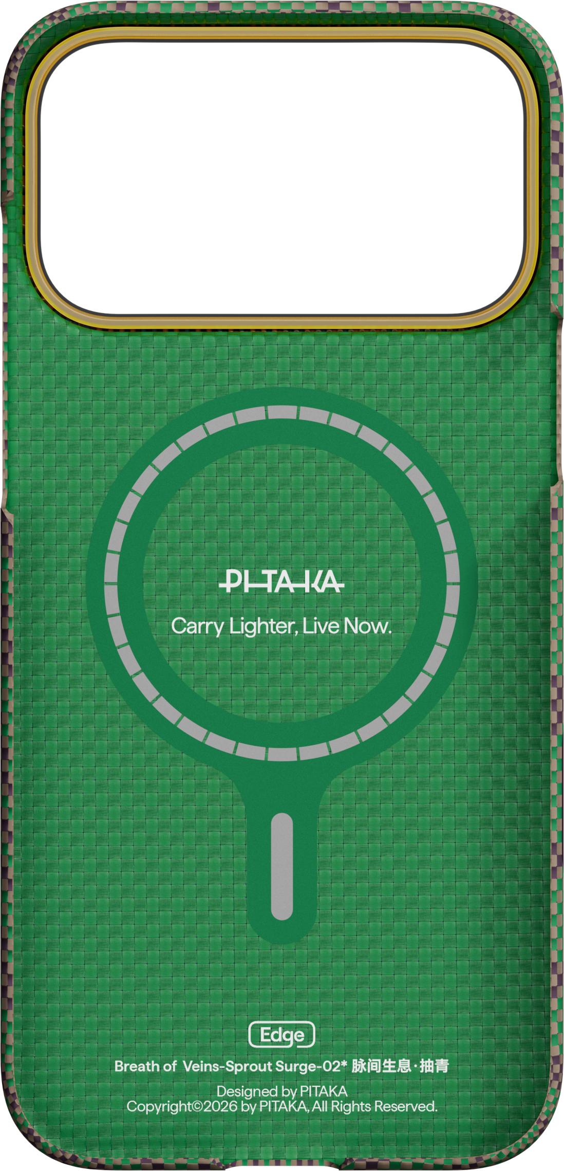 Pitaka iPhone 17 Pro Skal Edge MagSafe Sprout Surge