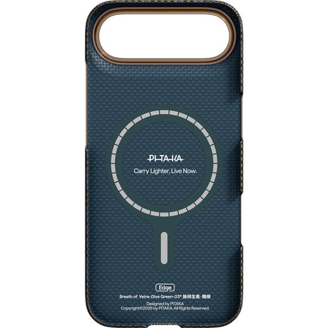 Pitaka iPhone Air Skal Edge MagSafe Dive Green