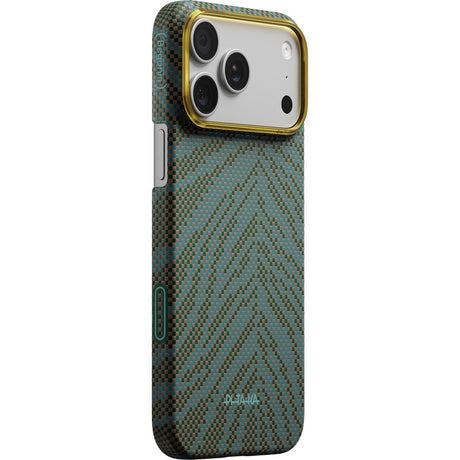 Pitaka iPhone 17 Pro Skal Edge MagSafe Dive Green