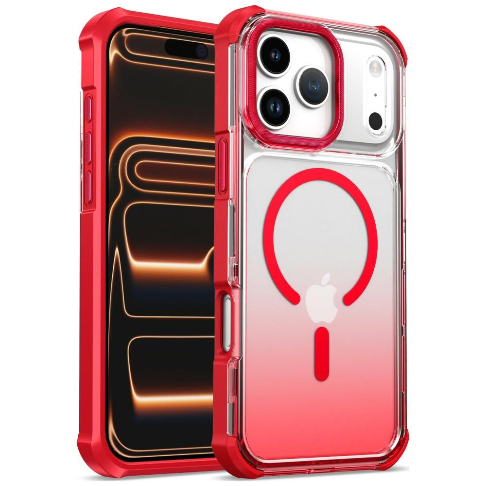 Beline iPhone 18 Pro Skal MagRing Röd