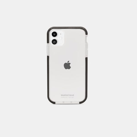 MobileFriend iPhone 11/iPhone Xr Skal Seethrough Transparent