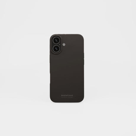 MobileFriend iPhone 17 Skal Silikon Svart