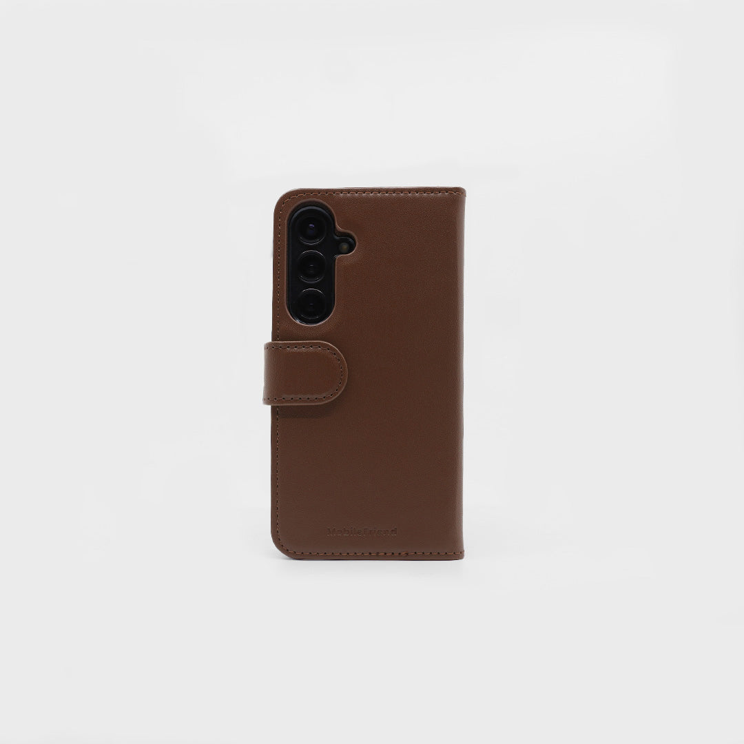 MobileFriend Samsung Galaxy S26 Fodral Magnetiskt Brun