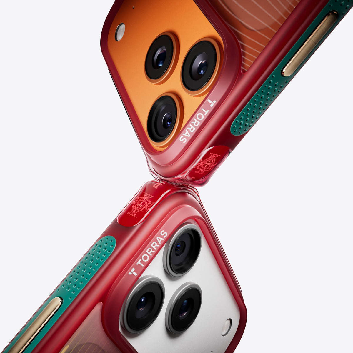 Torras iPhone 17 Pro Max Skal Ostand Q3 Air Portugal Wave of Passion