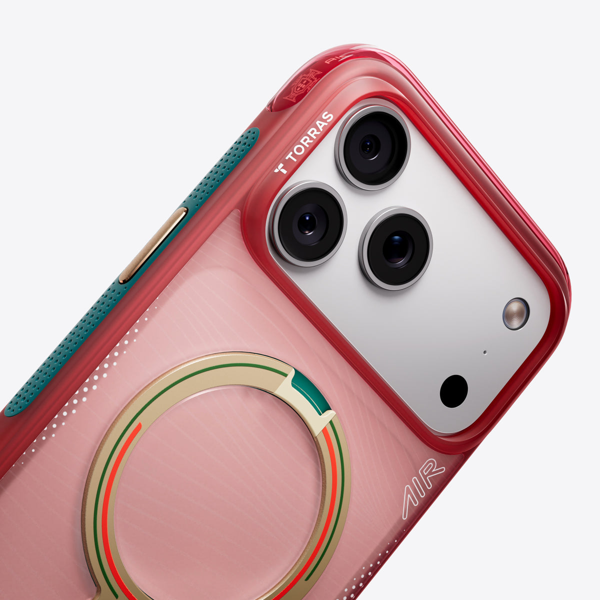 Torras iPhone 17 Pro Max Skal Ostand Q3 Air Portugal Wave of Passion