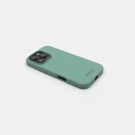MobileFriend iPhone 15 Pro Skal Silikon Cozy Green