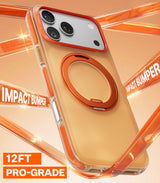 Torras iPhone 17 Pro Skal Ostand O3 Hue Golden Citrus