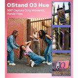 Torras iPhone 17 Pro Max Skal Ostand O3 Hue Blush Pink