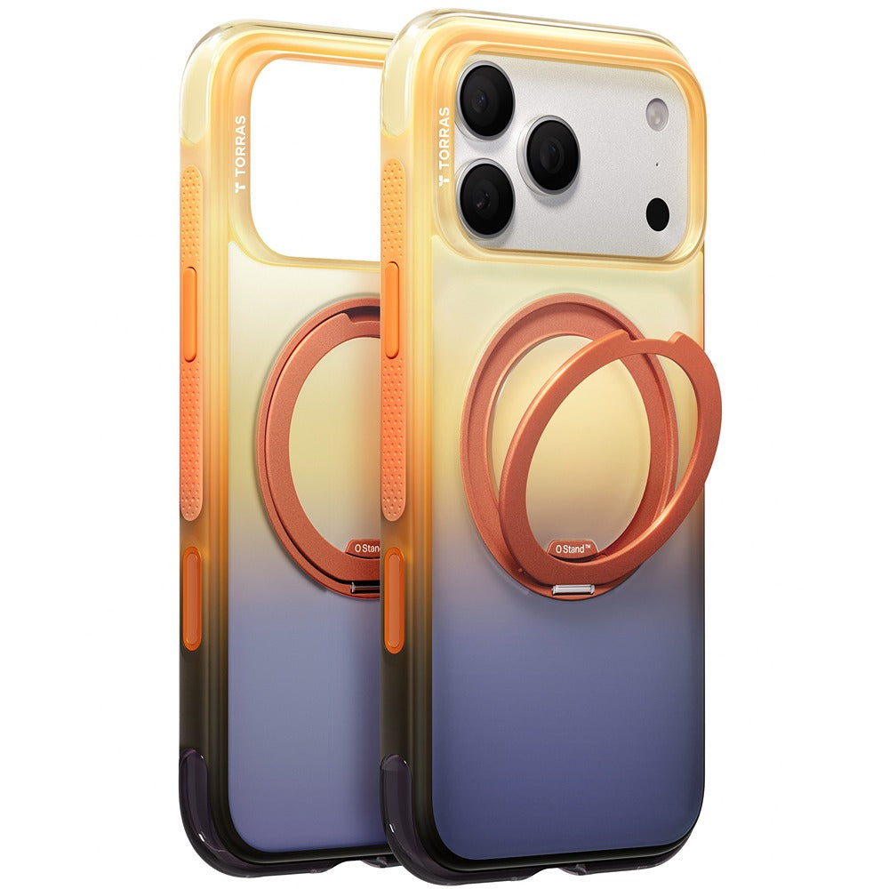 Torras iPhone 18 Pro Skal Ostand O3 Air Gradient Arizona Glow