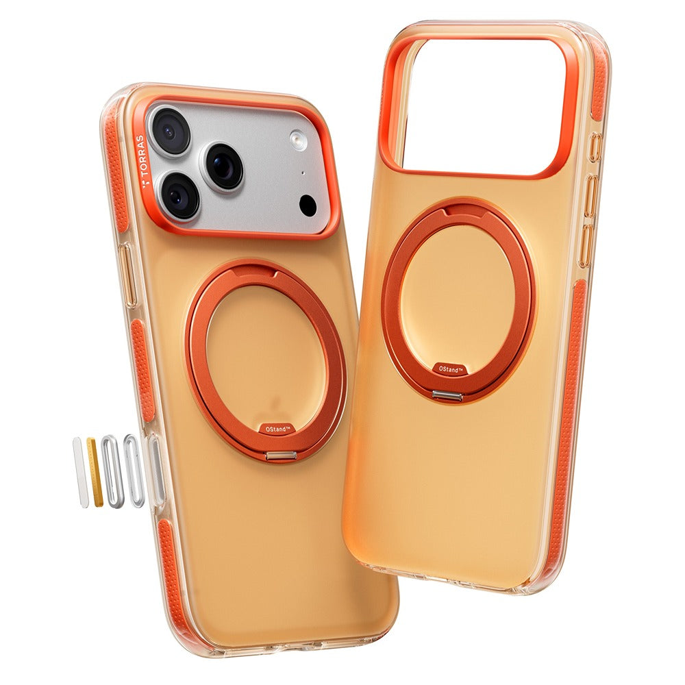 Torras iPhone 17 Pro Max Skal Ostand O3 Hue Golden Citrus