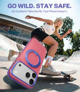 Torras iPhone 17 Pro Max Skal Ostand O3 Hue Blush Pink
