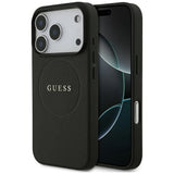 Guess iPhone 17 Pro/iPhone 18 Pro Skal Grained Svart