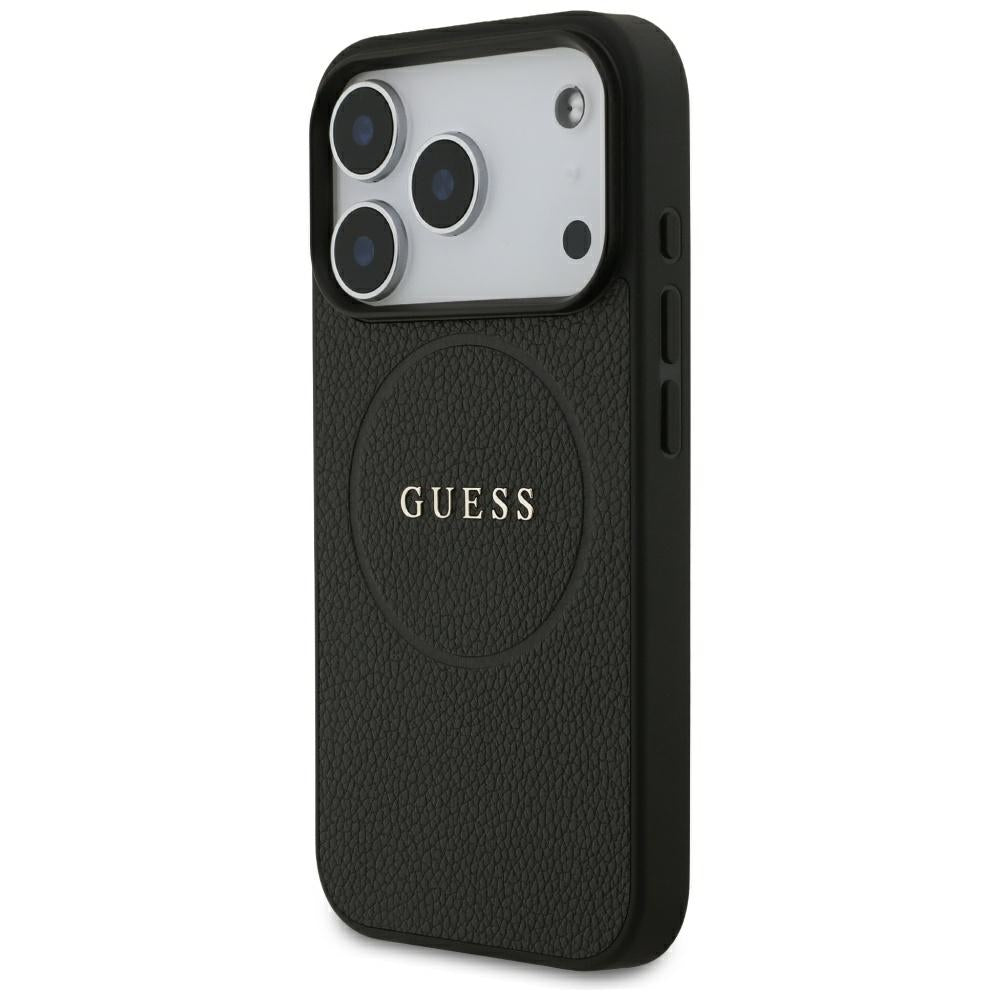 Guess iPhone 17 Pro/iPhone 18 Pro Skal Grained Svart