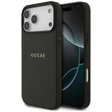 Guess iPhone 17 Pro Max/iPhone 18 Pro Max Skal Grained Svart