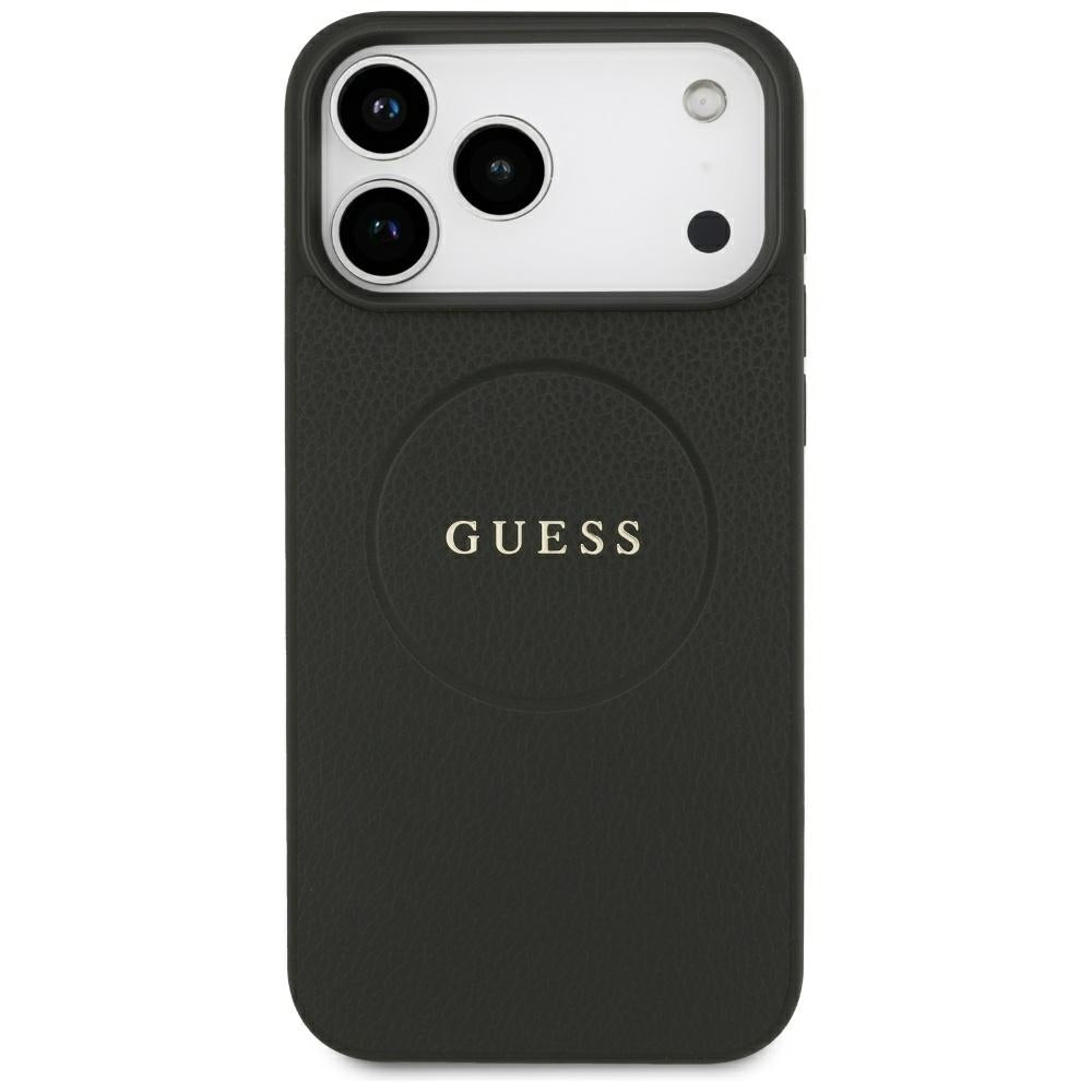 Guess iPhone 17 Pro Max/iPhone 18 Pro Max Skal Grained Svart
