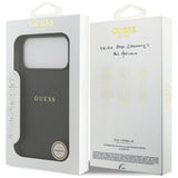 Guess iPhone 17 Pro Max/iPhone 18 Pro Max Skal Grained Svart