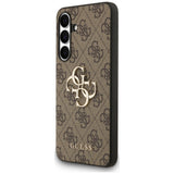 Guess Samsung Galaxy S25 FE Skal 4G Metal Logo Brun