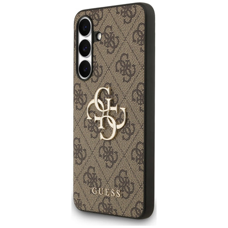 Guess Samsung Galaxy S25 FE Skal 4G Metal Logo Brun