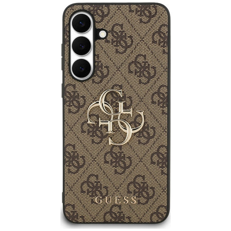 Guess Samsung Galaxy S25 FE Skal 4G Metal Logo Brun
