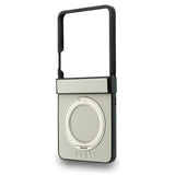 Guess Samsung Galaxy Z Flip 8 Skal Ring Stand MagSafe Guld