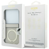 Guess Samsung Galaxy Z Flip 8 Skal Ring Stand MagSafe Guld
