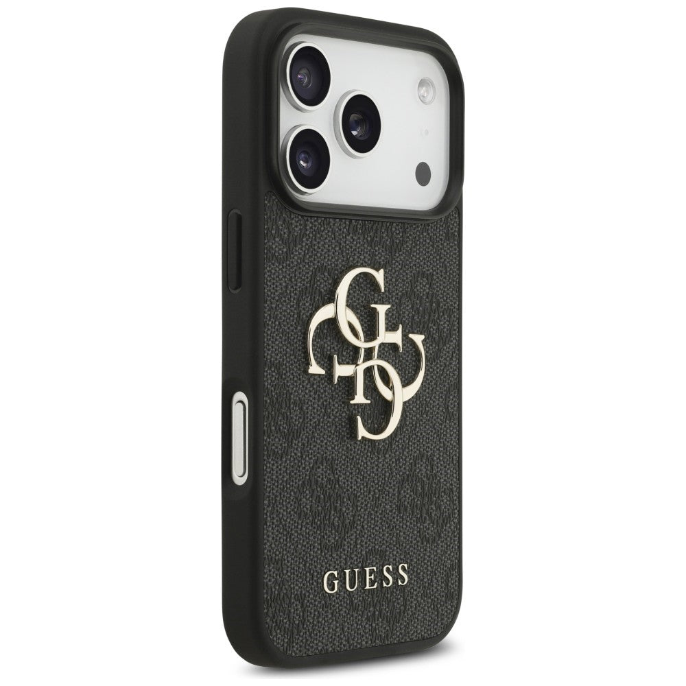 Guess iPhone 17 Pro/iPhone 18 Pro Skal 4G Big Logo Svart