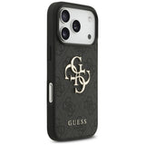 Guess iPhone 17 Pro/iPhone 18 Pro Skal 4G Big Logo Svart