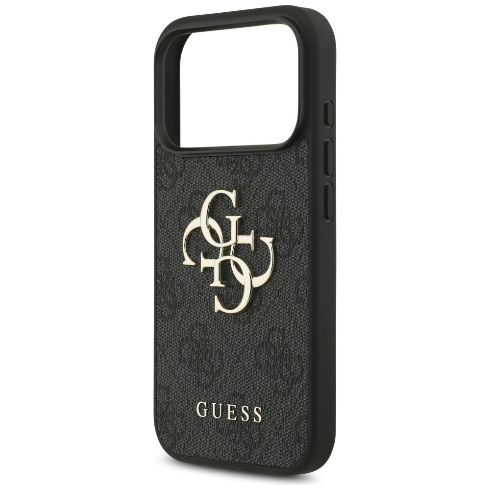 Guess iPhone 17 Pro/iPhone 18 Pro Skal 4G Big Logo Svart