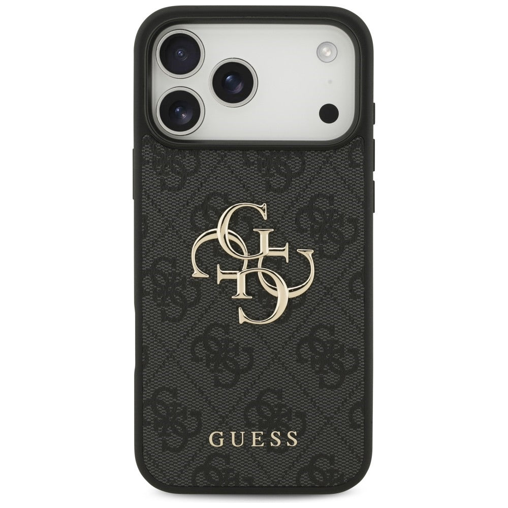 Guess iPhone 17 Pro Max/iPhone 18 Pro Max Skal 4G Big Logo Svart