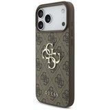 Guess iPhone 17 Pro/iPhone 18 Pro Skal 4G Big Logo Brun