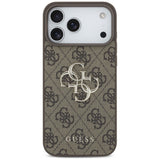 Guess iPhone 17 Pro/iPhone 18 Pro Skal 4G Big Logo Brun