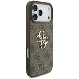 Guess iPhone 17 Pro/iPhone 18 Pro Skal 4G Big Logo Brun