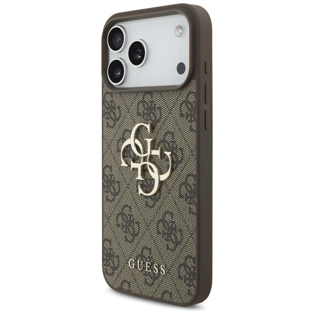 Guess iPhone 17 Pro Max/iPhone 18 Pro Max Skal 4G Big Logo Brun