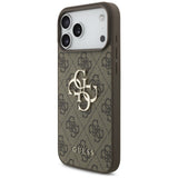 Guess iPhone 17 Pro Max/iPhone 18 Pro Max Skal 4G Big Logo Brun