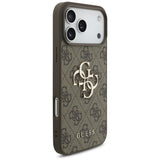 Guess iPhone 17 Pro Max/iPhone 18 Pro Max Skal 4G Big Logo Brun