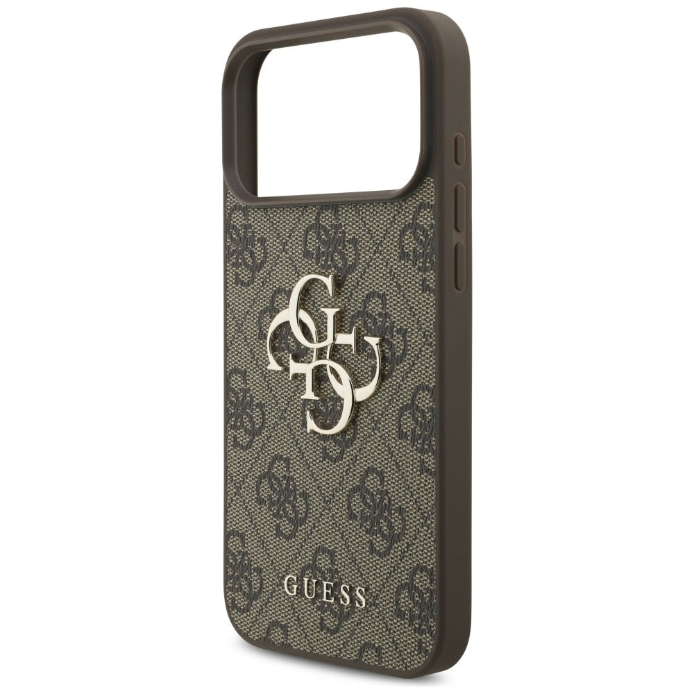 Guess iPhone 17 Pro Max/iPhone 18 Pro Max Skal 4G Big Logo Brun