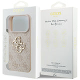Guess iPhone 17 Pro/iPhone 18 Pro Skal 4G Big Logo Rosa